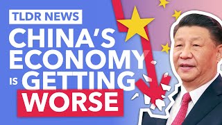 Three Reasons Chinas Economy is Shrinking  TLDR News [upl. by Rivy]