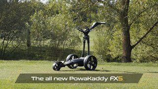 PowaKaddy FX5 Electric Trolley [upl. by Pisano857]