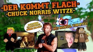 DER KOMMT FLACH 7 CHUCK NORRIS WITZE amp MANUEL ZIEHT BLANK GermanHD [upl. by Nivlad]