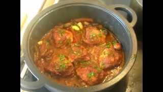 Chicken Cacciatore professional restaurant recipe Italian [upl. by Alocin]