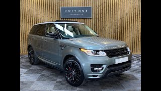 Land Rover Range Rover Sport SD V6 Autobiography  Price in description  Unit One Automotive [upl. by Sperry]