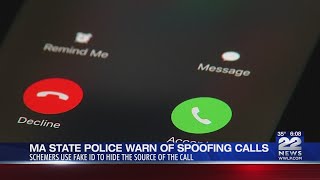 Spoofing calls claiming to be State Police asking for personal information [upl. by Etac]