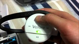 Valore Bluetooth Headphones with MicroSD slot Review [upl. by Avat25]