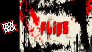 Tech Deck Trick Video 5 Flips [upl. by Shifra906]