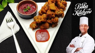 Chicken ke Pakode  Chicken Pakora  Ramadan Iftari Recipes by Baba Kitchen [upl. by Ainaled72]