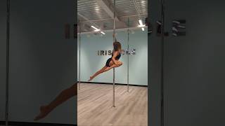 Spinning pole love at IrisPole London 💙 [upl. by Dlarej]