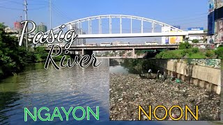 ANG PASIG RIVER NOON AT NGAYON  PASIG RIVER REHABILITATION [upl. by Jer478]