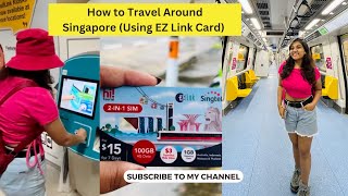 Singapores Public Transport and EZ Link Card Guide [upl. by Gothart861]