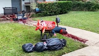 Cops Have Been Called 3 Times About This Halloween Display [upl. by Nathanson556]