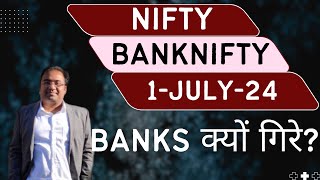 Nifty Prediction and Bank Nifty Analysis for Monday  1 July 24  Bank Nifty Tomorrow [upl. by Earl]