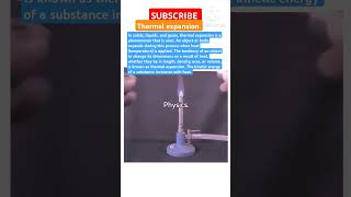 thermal expansion experiment study science exams physics math iran israel war [upl. by Felice191]