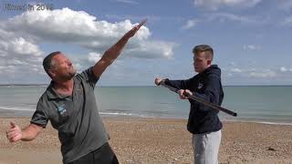 Beach Casting Lesson 2020  Pevensey Bay with Glyn Morgan Anglers Den Sussex [upl. by Jesh]