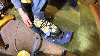 MSR Evo Snowshoe Video Review [upl. by Sibbie]