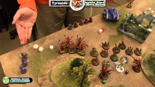 Tyranids vs Imperial Guard and Space Marines Warhammer 40k Battle Report  Beat The Cooler Ep 101 [upl. by Mozza]