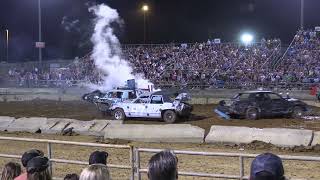 Rockingham County Fair Wire Up Class Demo Derby 2023 [upl. by Livy]