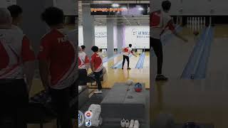 2024 IBF World Youth Championship  Official Practice BowlerX BrighterMags bowling reels shorts [upl. by Wilkie]