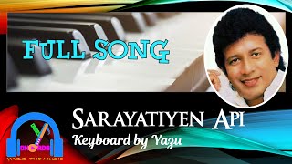 Sarayatiyen Api Yanena Thura  සැරයටියෙන් අපි යනෙන තුරා   Vijaya Kumaratunga  Keyboard Cover [upl. by Haleelahk]