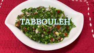 Arabic Mezze  Tabbouleh with Quinoa  Arabic salads tabbouleh quinoarecipes [upl. by Fabian]