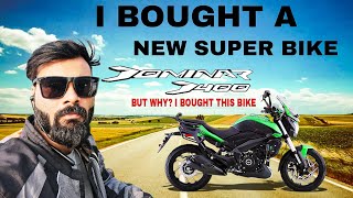 I BOUGHT A NEW SUPER BIKE 🏍 ☺️DOMINAR D 400 BS6TravellifeVideoscz2dk [upl. by Einnoc111]