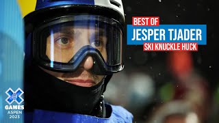 BEST OF Jesper Tjader Ski Knuckle Huck  X Games Aspen 2023 [upl. by Maller]