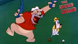 The Chump Champ 1950 MGM Droopy Dog Cartoon Short Film  Review [upl. by Bodrogi]