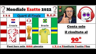 1 partita Quarti di finale Croazia vs Brasile [upl. by Zippel996]