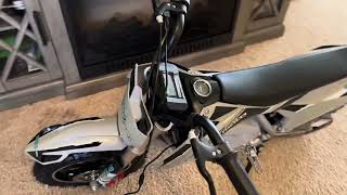 SYX Moto KBE Electric Dirt Bike under 500 Ebike [upl. by Kenison]