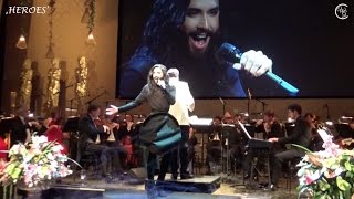 Heroes  Conchita  Opernball Hannover  25022017 [upl. by Naara301]