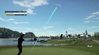 PGA TOUR 2K21 HE GOT A HOLE IN ONE [upl. by Aurora]