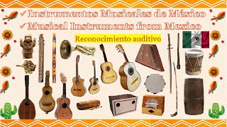 🌎 Instrumentos Musicales de MÉXICO Instruments Musical from MEXICO [upl. by Nevin]