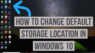 How To Change Temporary Files Location in Windows [upl. by Cirederf]