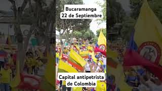 Bucaramanga capital antipetrista de Colombia 22 de Septiembre [upl. by Eifos]