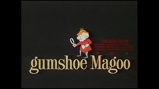 Mister Magoo quotGumshoe Magooquot 1958 [upl. by Sinnek]