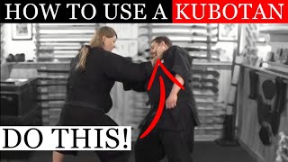 HOW TO USE A KUBOTAN CORRECTLY FOR SELF DEFENSE  Ninjutsu Martial Arts Training Techniques [upl. by Ylenaj519]