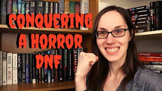 Reading a Horror Book I DNFd 3 Times horrorbooks [upl. by Ebeohp]