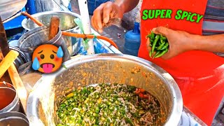 Most Spicy Chole Kulche of Agra l Super 🥵 Spicy Chole 🤯 indianfoodvlogs [upl. by Brine]