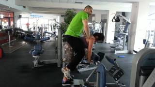 Calves Workout 3 3sets  Donkey Calf Raises [upl. by Novat]