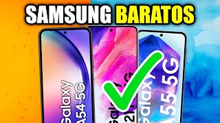 Los 5 MEJORES celulares SAMSUNG Gama Media BARATOS en 2024 [upl. by Astra378]