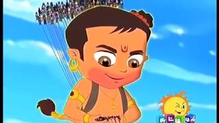 The new adventure of hanuman Tamil chutti tv cartoon video 07 08 2016 part 1 [upl. by Derian]