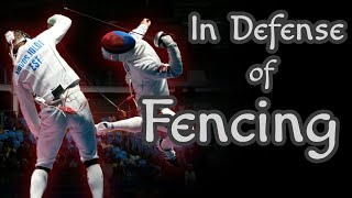 Olympic Fencing Is Probably More Realistic Than You Think [upl. by Argyle]