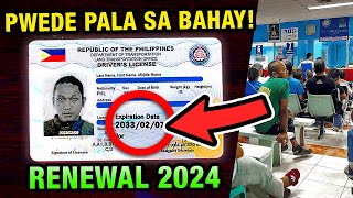 PAANO MAGRENEW NG LISENSYA 2024 SA BAHAY PWEDENG ONLINE NA LANG KAYSA PUMILA KA NG SOBRANG HABA [upl. by Ardnnaed]