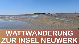 Wanderung durch das Wattenmeer zur Insel Neuwerk [upl. by Dwaine]