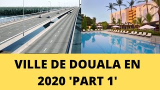 Douala 2020 Cameroun Tunnel Stade Japoma Pont sur le Wouri Douala city quotPart1quot [upl. by Urson]