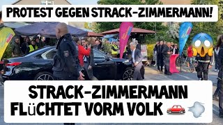 „Kriegstreiberin“ 😱 Buhrufe 🗣 Pfiffe amp PROTEST ⚡️gegen StrackZimmermann FDP Moers MASZ flüchtet 🚗💨 [upl. by Gunas]