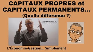 CAPITAUX PROPRES et CAPITAUX PERMANENTS [upl. by Alexi132]