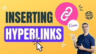 Canva Tutorial Inserting Hyperlinks in your Designs [upl. by Atina805]