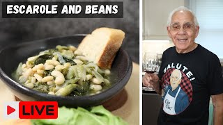 Escarole and Beans Recipe by Pasquale Sciarappa [upl. by Henrieta]