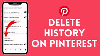 How to Delete History on Pinterest 2024  Remove History on Pinterest [upl. by Epoillac]