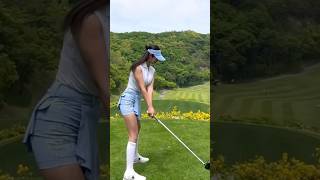 요정이 나타났다😍 KLPGA 김동휘 프로의 스윙⛳ [upl. by Irina]