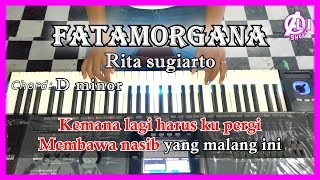 FATAMORGANA  Rita Sugiarto  Karaoke Dangdut Korg Pa3X [upl. by Oilla816]